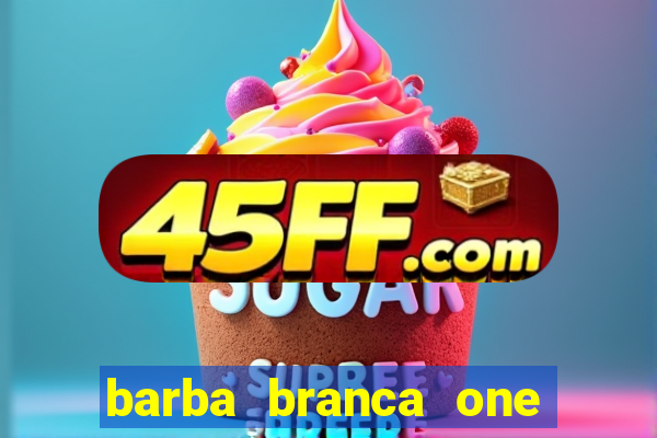 barba branca one piece tatuagem